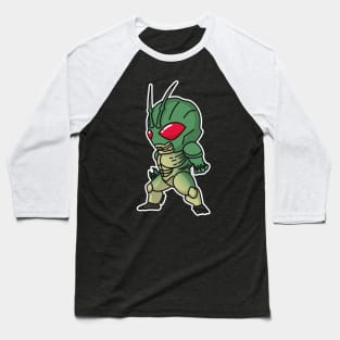 Kamen Rider Shin Chibi Style Kawaii Baseball T-Shirt